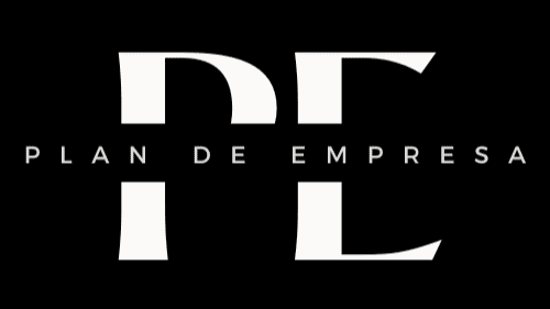 logo plan empresa Negro